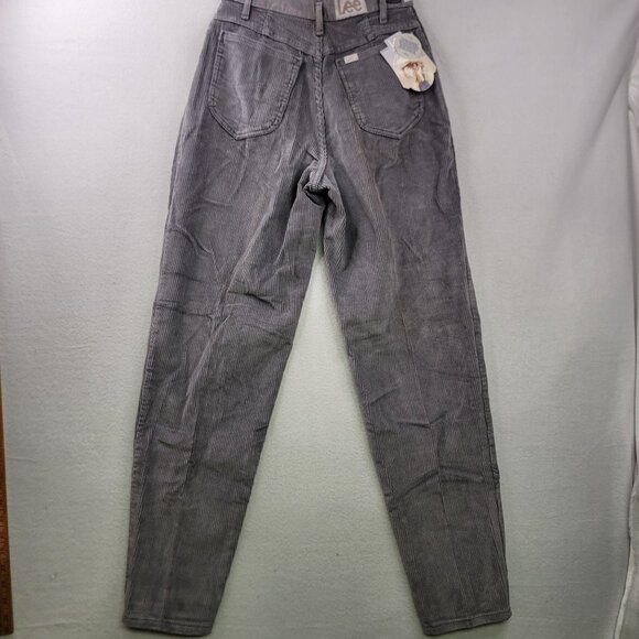 80s Vintage Deadstock Lee Rider II Jr London Loose Fit Cord 11 Med Union Made - Picture 3 of 16